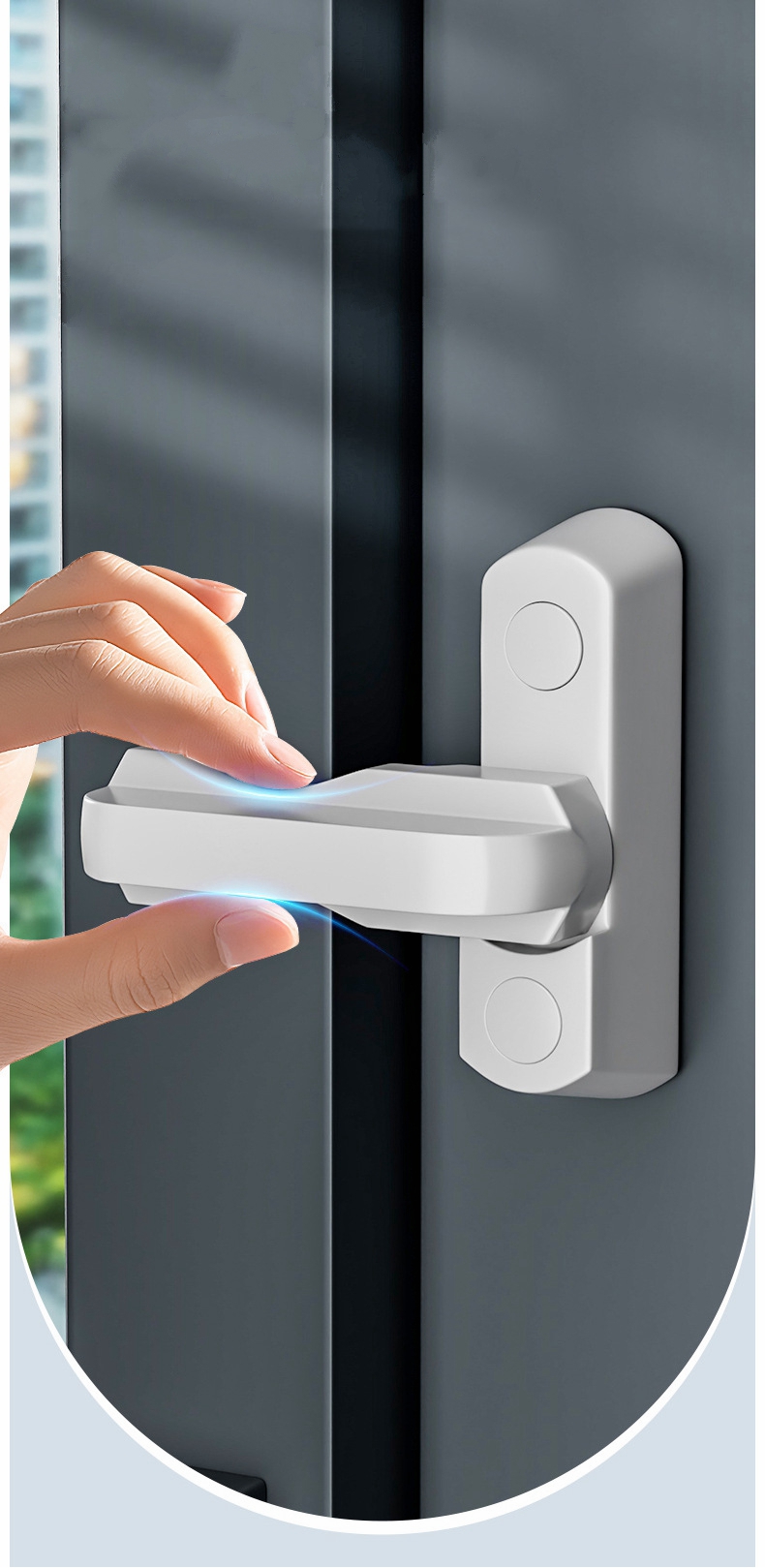 Window Lock Bar - Trava de Segurança para Janelas e
