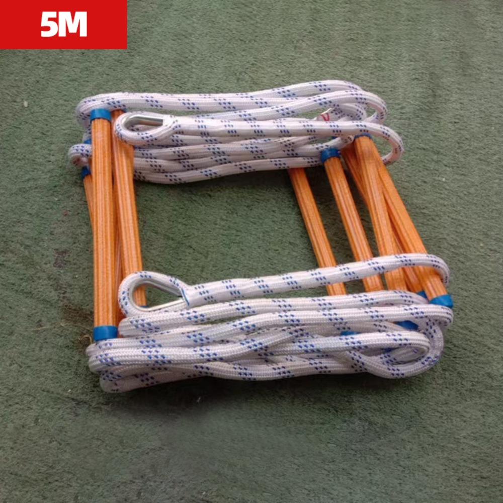 Fire Escape Ladder - Escada de corda isolada, com superfície