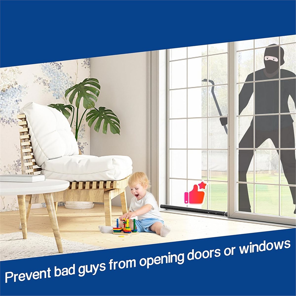 Barra de Segurança para Porta  - Window Lock Bar avaliação e preço