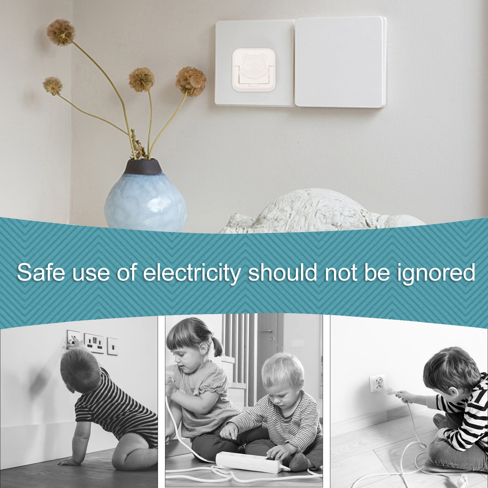 20 protetores de tomadas para  - Outlet Cover Baby avaliação e preço