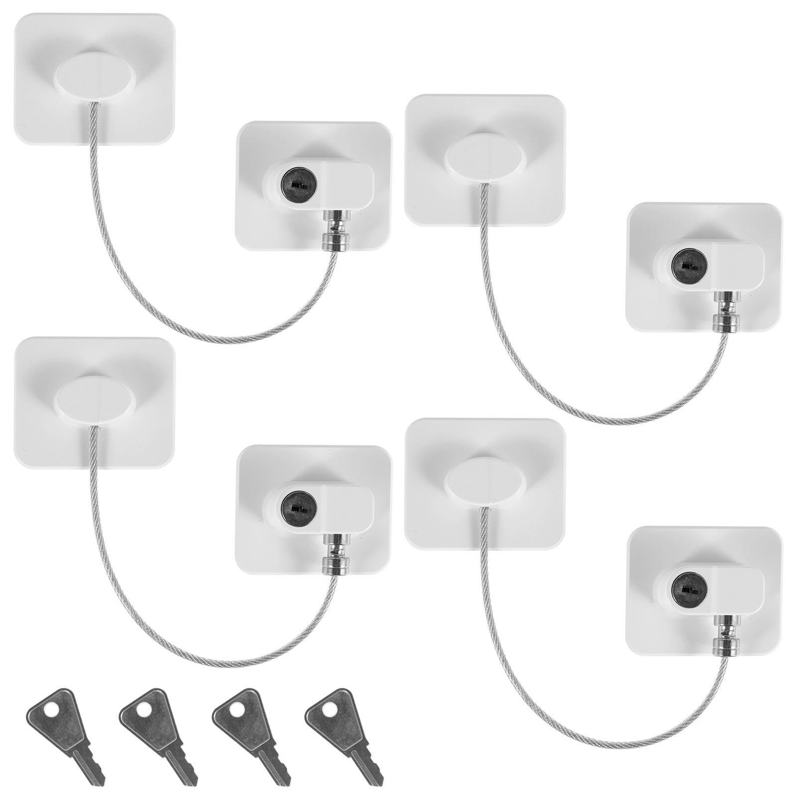 4 pçs janela restritor resiste - Window Lock Bar avaliação e preço