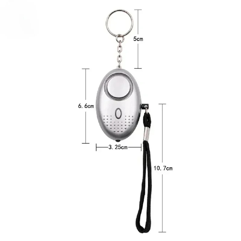 1/2 Peças Alarme de Autodefesa - Personal Alarm Keychain avaliação e preço