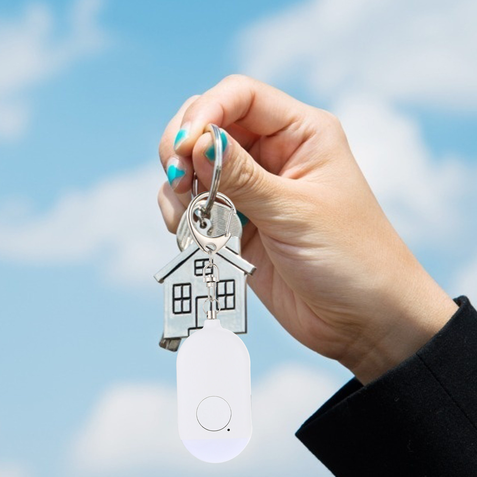 1 conjunto de alarme de segura - Personal Alarm Keychain avaliação e preço