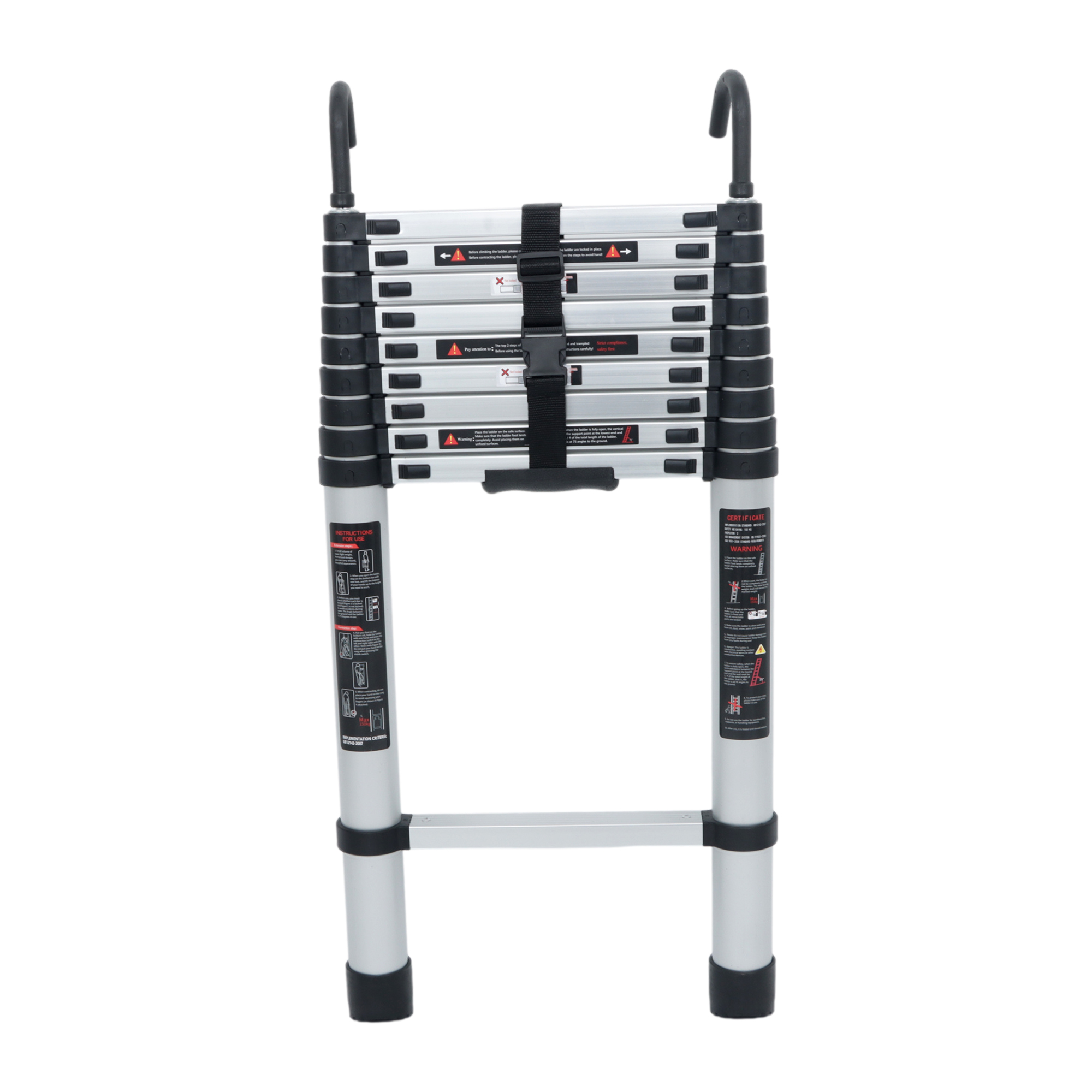 Escada Telescópica Prateada de - Fire Escape Ladder avaliação e preço