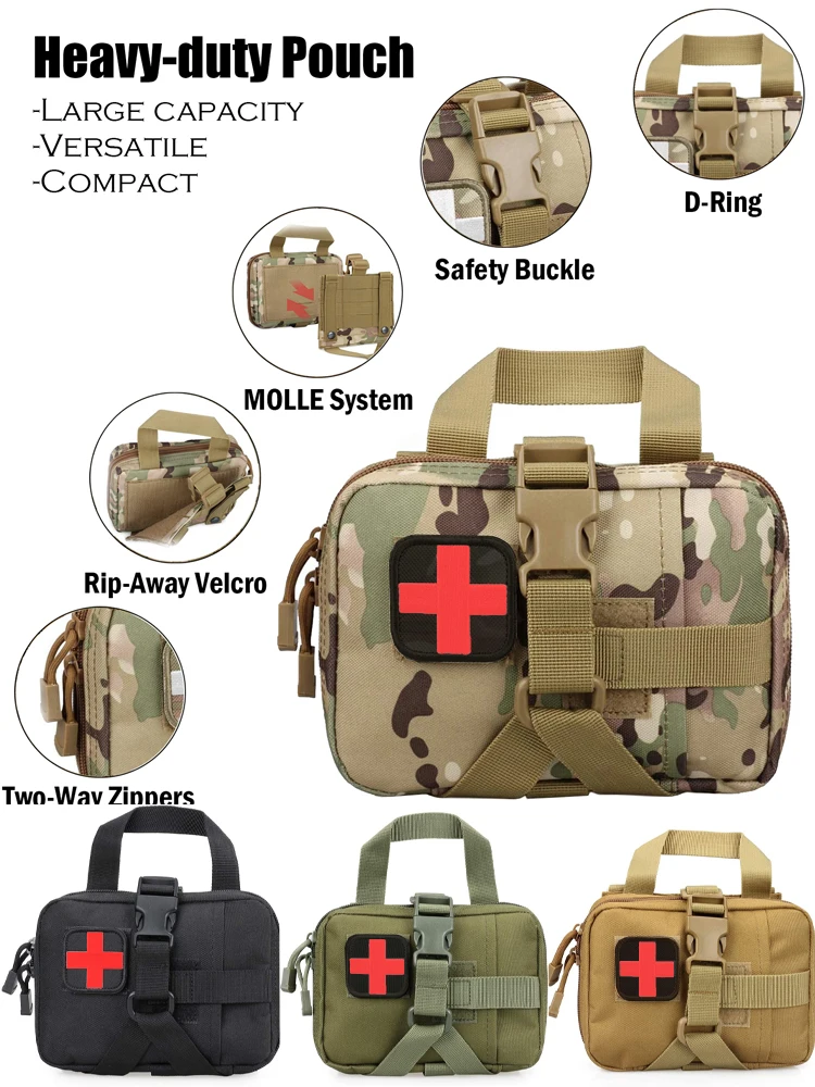 Atualizar tático emt bolsa rip - First Aid Bag Kit avaliação e preço